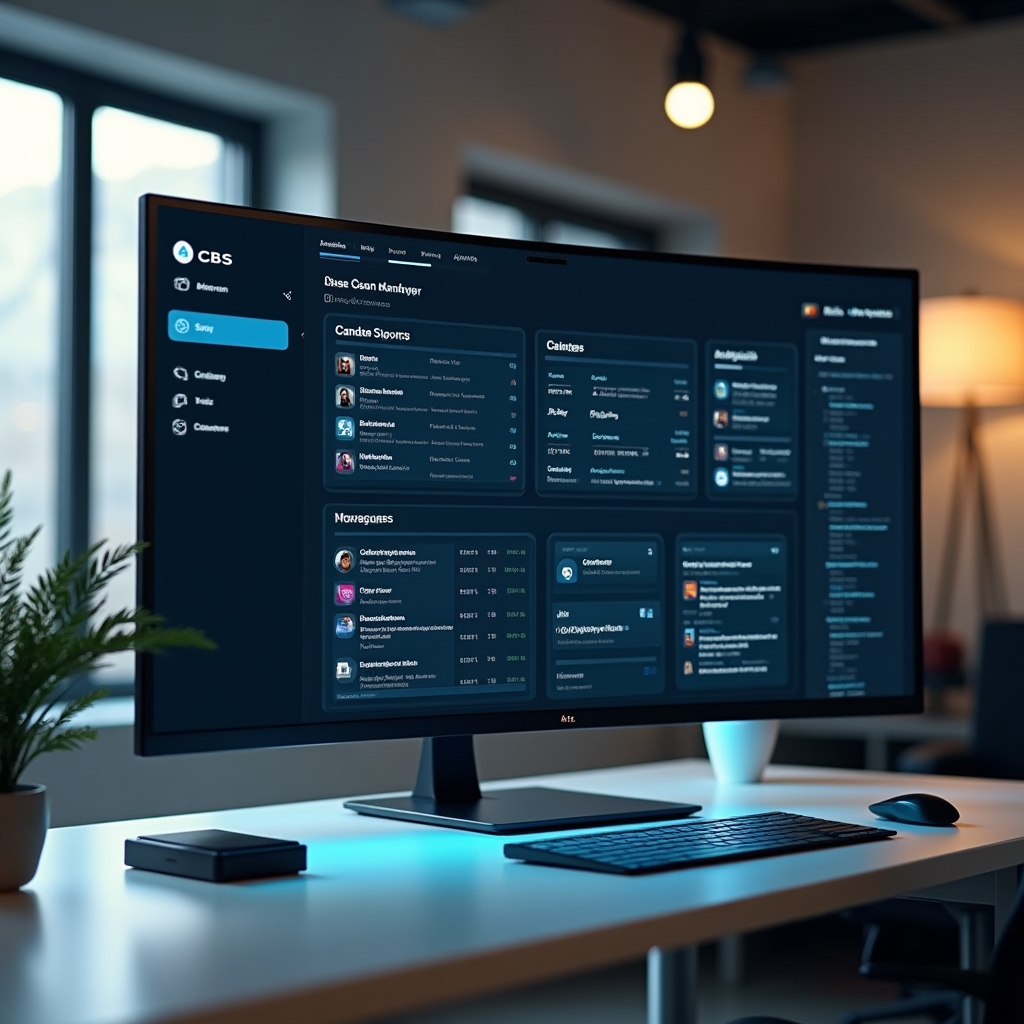 Interfaccia del software gestionale per onoranze funebri su schermo desktop