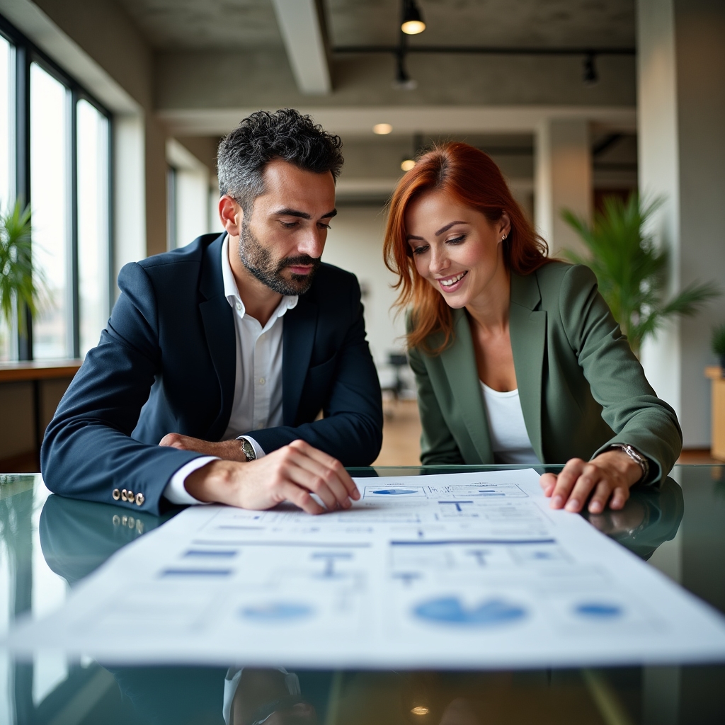 Team in riunione per analisi dei requisiti software